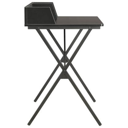 Compact Black Desk, 80x50x84cm - Sleek, Modern Design