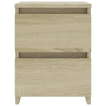 Bedside Cabinet Sonoma Oak 30x30x40 cm Engineered Wood