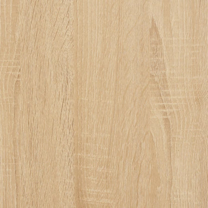 Elegant Sonoma Oak Desk 100x50x76cm - Durable Engineered Wood