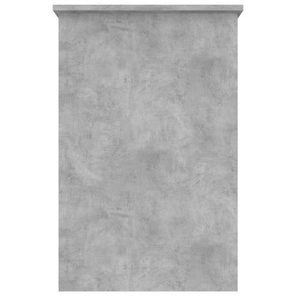 Concrete Grey Desk, Engineered Wood, 100x50x76 cm, Modern Design