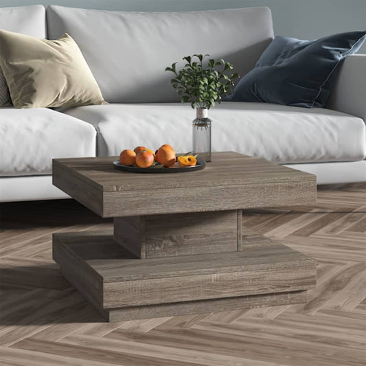 Coffee Table Grey 60x60x35 cm MDF