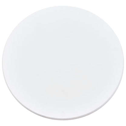 Sleek White Bar Table 60x107.5 cm MDF - Modern & Stylish Design