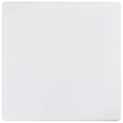 Sleek White MDF Bar Table 60x60x111 cm - Modern & Durable