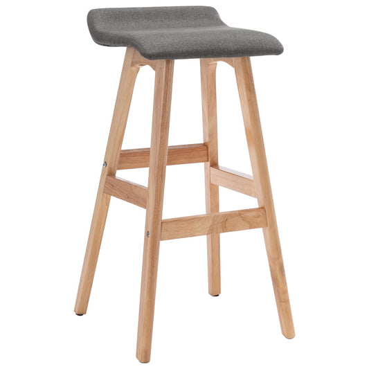 Bar Stool Dark Grey Fabric