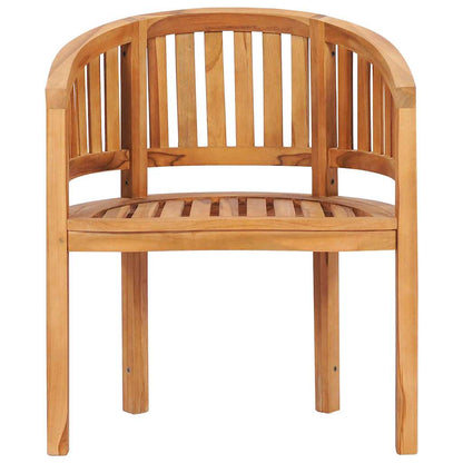 Teak Banana Chair - Elegant Solid Wood Seating Solution