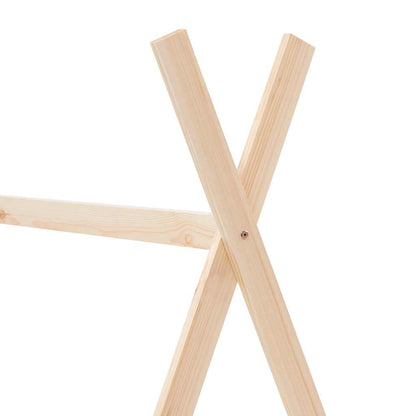Solid Pine Kids Bed Frame 70x140 cm - Durable & Stylish