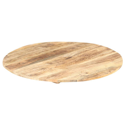 Round Mango Wood Table Top - Solid, 15-16mm, 70cm Diameter