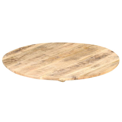 Round Mango Wood Table Top - Solid, 15-16mm, 70cm Diameter