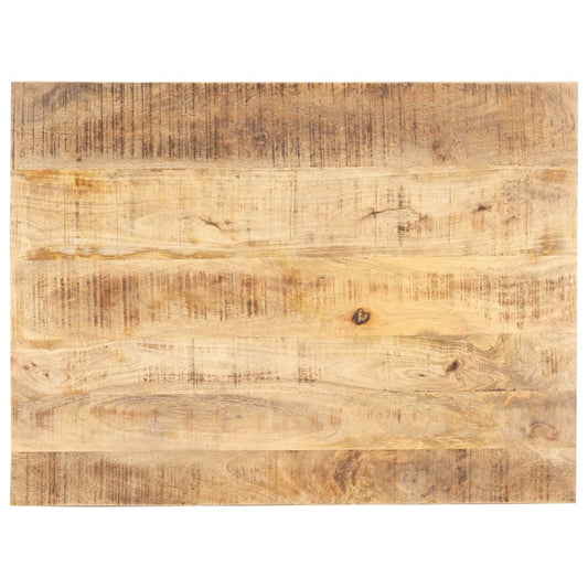 Durable Mango Wood Table Top - 70x60 cm, 15-16 mm厚