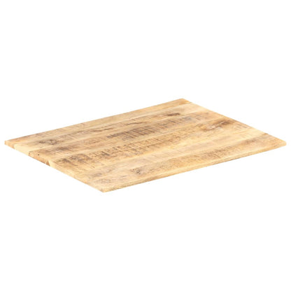 Durable Mango Wood Table Top - 70x60 cm, 15-16 mm厚