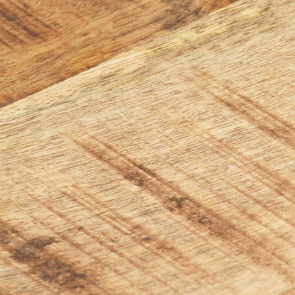 Solid Mango Wood Table Top 70x60 cm - Durable 25-27 mm Thickness