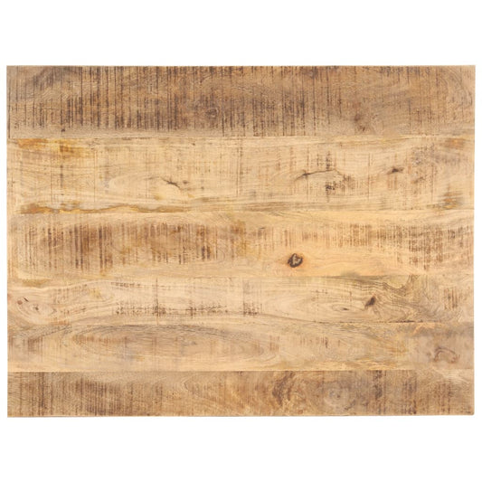 Solid Mango Wood Table Top 80x70 cm - 25-27 mm厚