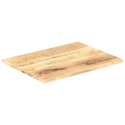 Solid Mango Wood Table Top 80x70 cm - 25-27 mm厚