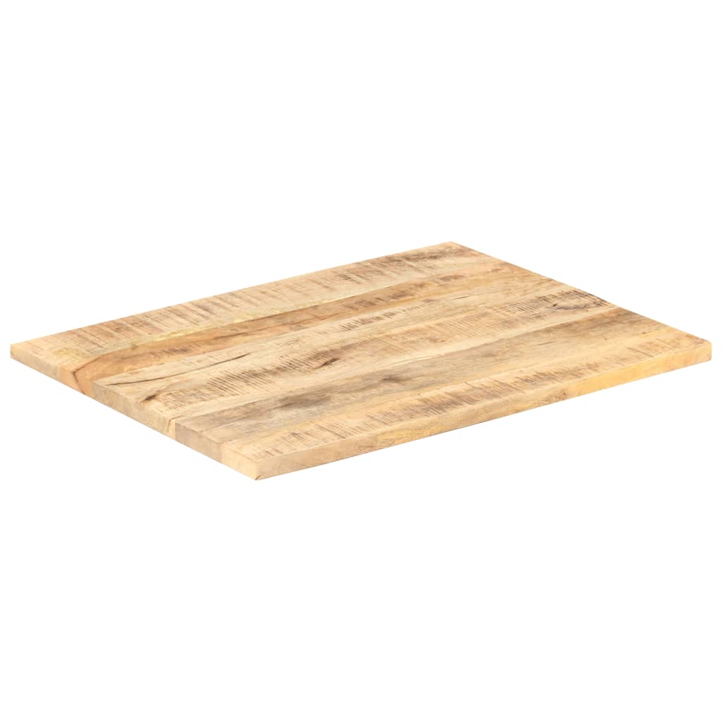 Solid Mango Wood Table Top 80x70 cm - 25-27 mm厚