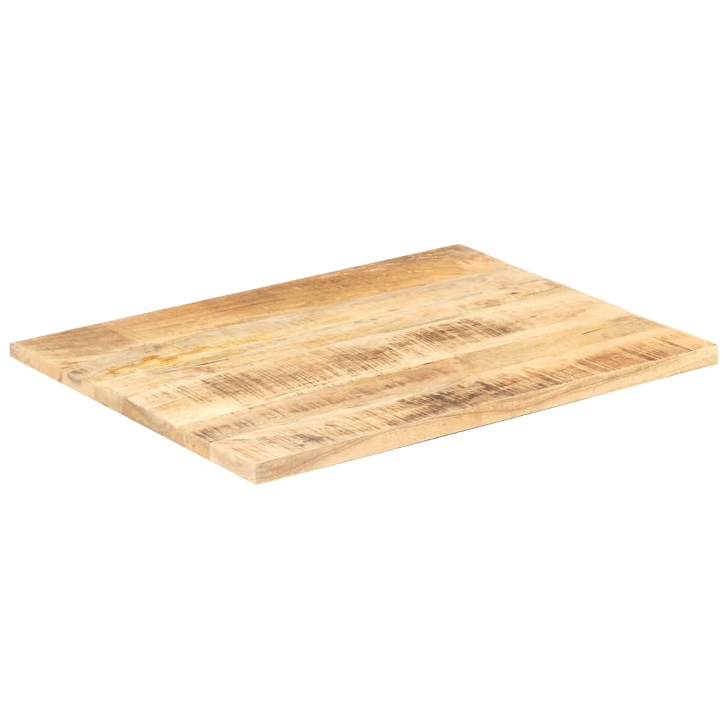 Solid Mango Wood Table Top 80x70 cm - 25-27 mm厚