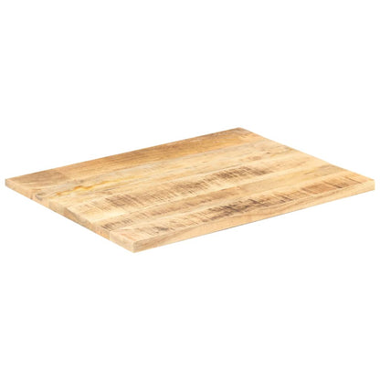 Solid Mango Wood Table Top 80x70 cm - 25-27 mm厚