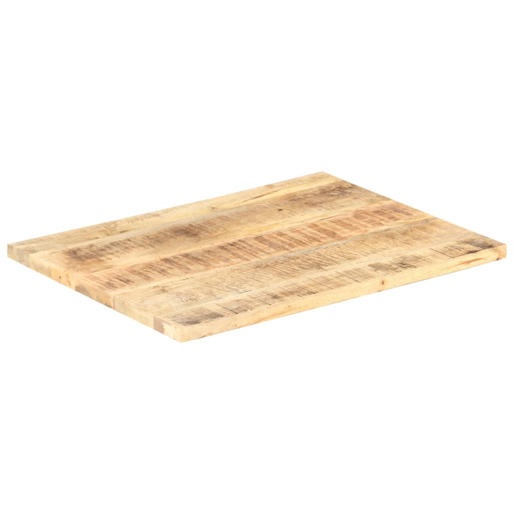 Solid Mango Wood Table Top 80x70 cm - 25-27 mm厚
