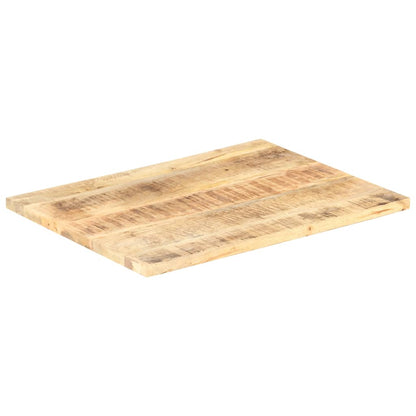 Solid Mango Wood Table Top 80x70 cm - 25-27 mm厚