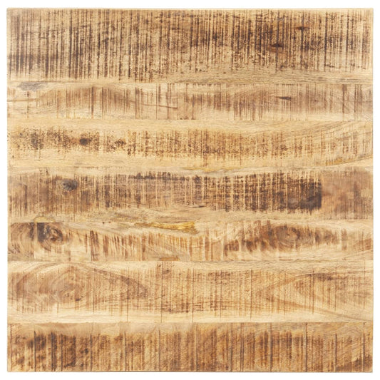 Solid Mango Wood Table Top 80x80 cm - 25-27 mm Thick