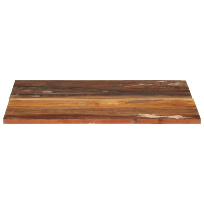 Eco-Friendly Solid Reclaimed Wood Table Top 60x70 cm