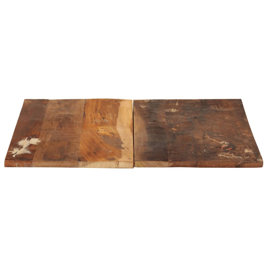 Eco-Friendly Solid Reclaimed Wood Table Top 60x70 cm