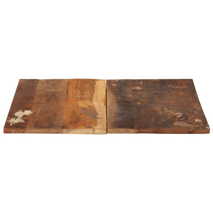 Eco-Friendly Solid Reclaimed Wood Table Top 60x70 cm