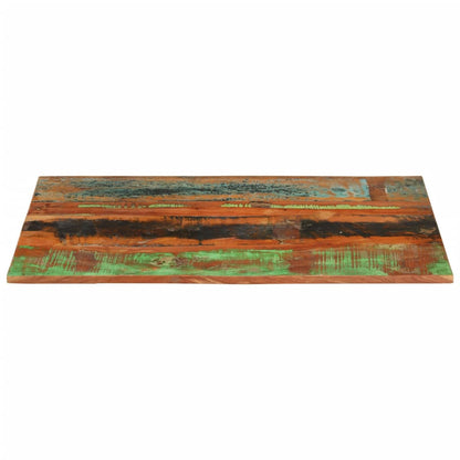 Reclaimed Solid Wood Rectangular Table Top 60x90 cm 15-16 mm