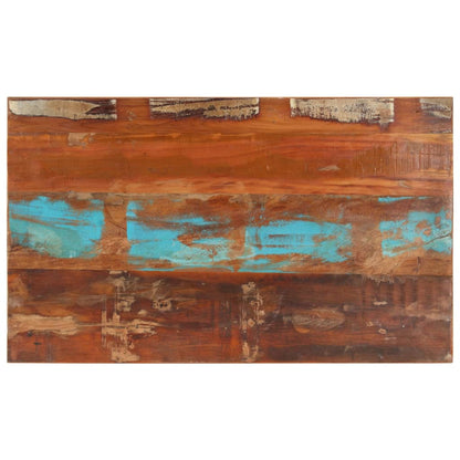 Solid Reclaimed Wood Rectangular Table Top 60x100 cm