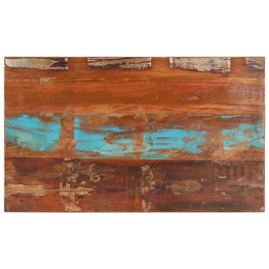 Solid Reclaimed Wood Rectangular Table Top 60x100 cm