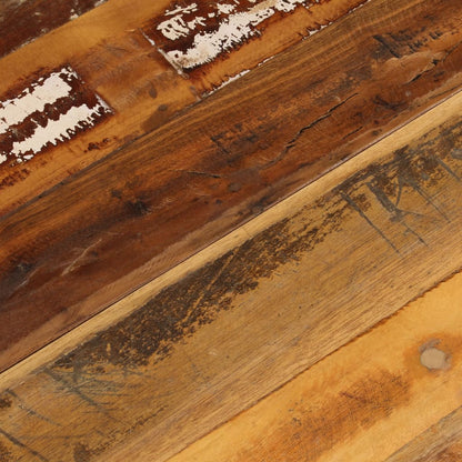 Solid Reclaimed Wood Square Table Top, 70x70 cm, 15-16 mm Thick