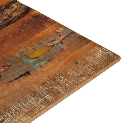 Solid Reclaimed Wood Table Top 70x90 cm - Eco-Friendly Design