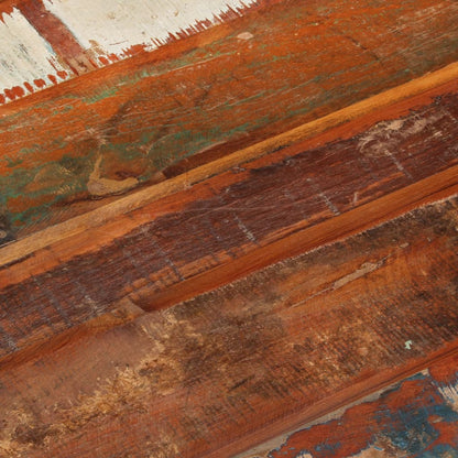 Solid Reclaimed Wood Square Table Top 80x80 cm, 15-16 mm Thick