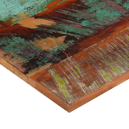 Solid Reclaimed Wood Rectangular Table Top 60x80 cm