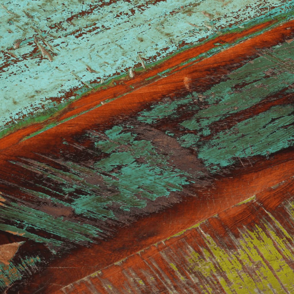 Solid Reclaimed Wood Rectangular Table Top 60x80 cm