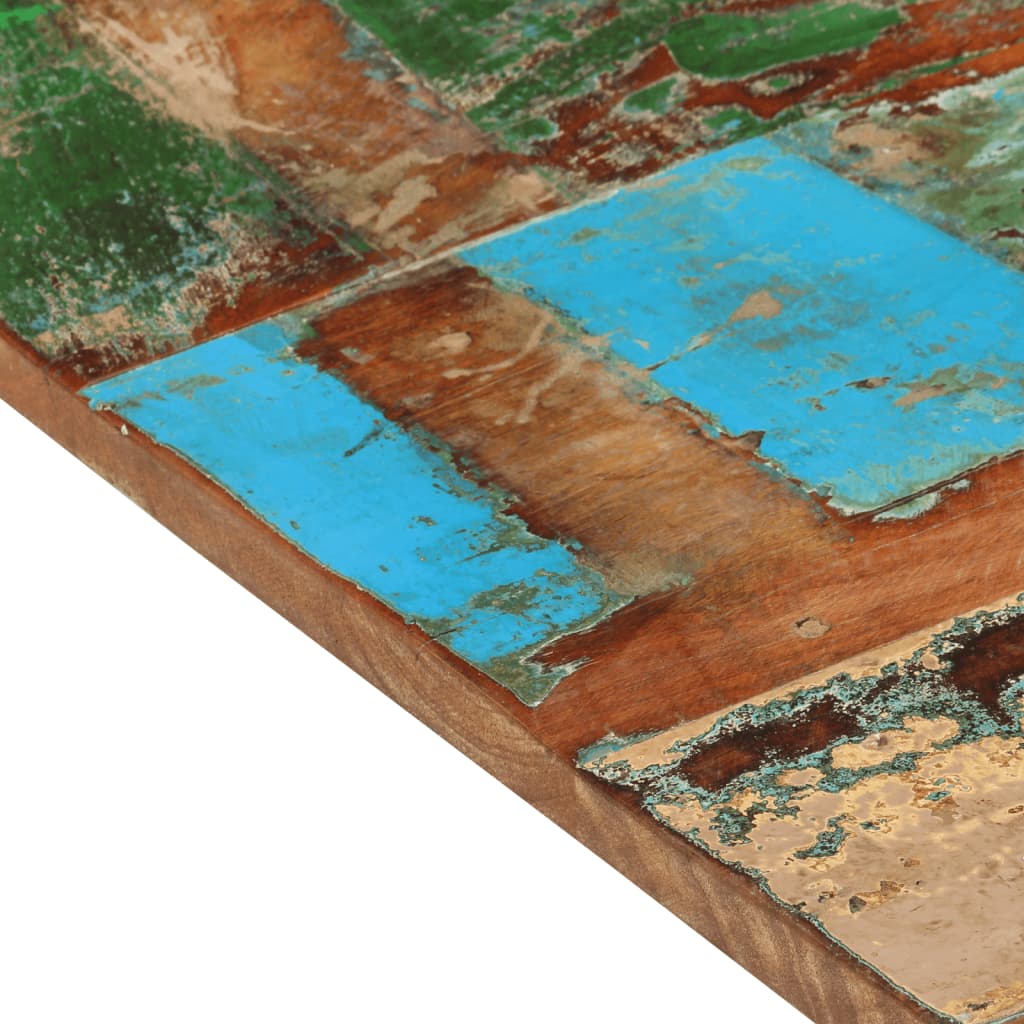 Solid Reclaimed Wood Rectangular Table Top 60x90 cm 25-27 mm