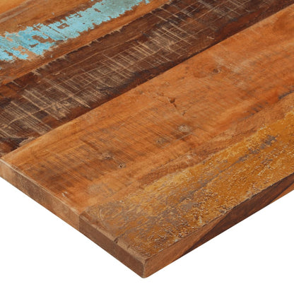 Rustic Reclaimed Wood Rectangular Table Top 60x100 cm, 25-27 mm Thick