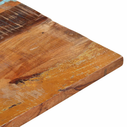 Rustic Reclaimed Wood Rectangular Table Top 60x100 cm, 25-27 mm Thick