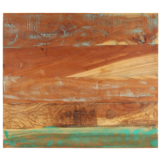 Solid Reclaimed Wood Rectangular Table Top 70x80 cm