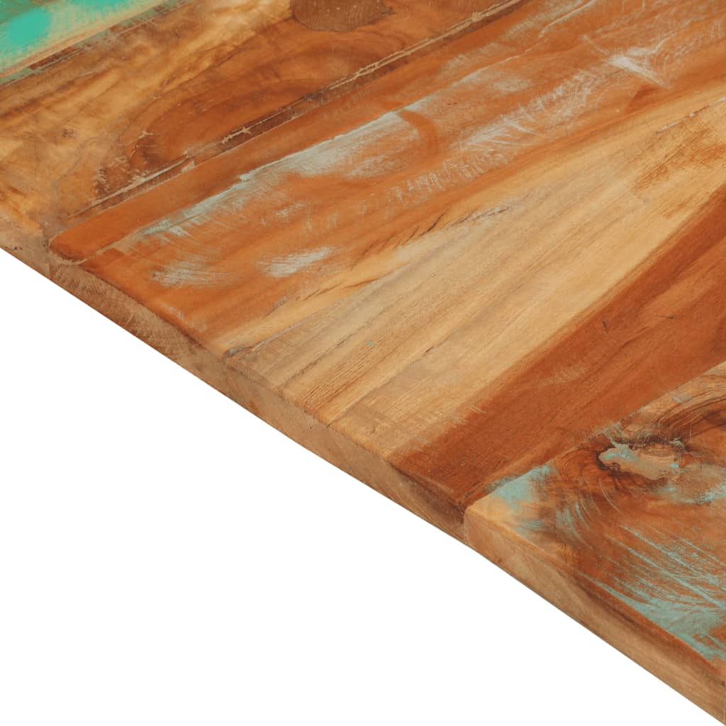 Solid Reclaimed Wood Rectangular Table Top 70x80 cm