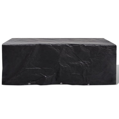Durable Poly Rattan Garden Furniture Covers 2pcs 229x113cm