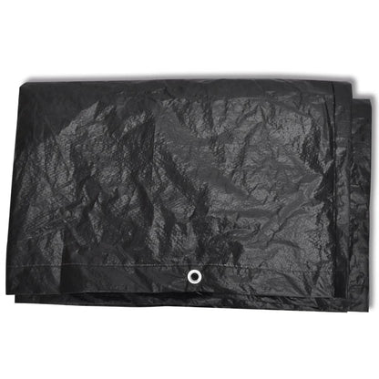 Durable Poly Rattan Garden Furniture Covers 2pcs 229x113cm