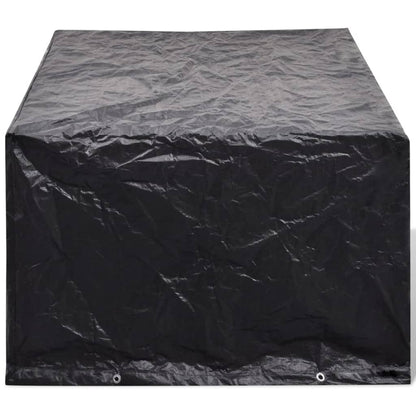 Durable Poly Rattan Garden Furniture Covers 2pcs - 180x140cm