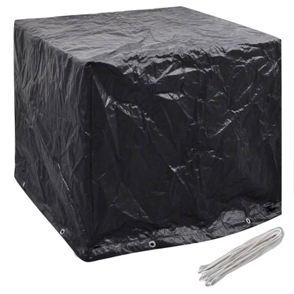 Durable Green Garden Water Tank Covers Set, 8 Eyelets, 116x100x120 cm