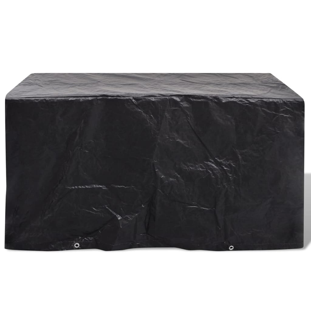 Durable Green Garden Furniture Covers Set, 180x70x90 cm, 8 Eyelets