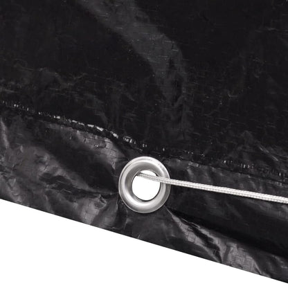 Durable Garden Furniture Covers, 2 Pcs, 10 Eyelets, 260x260x90 cm