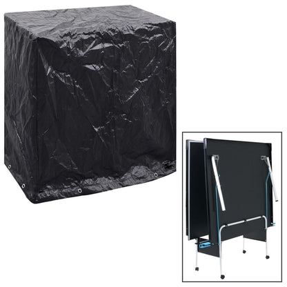 Waterproof Garden Furniture Covers, 2pcs, 160x55x182cm, Black