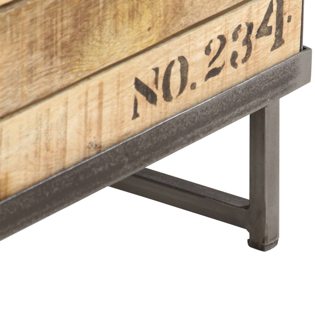 TV Cabinet 120x30x40 cm Solid Mango Wood
