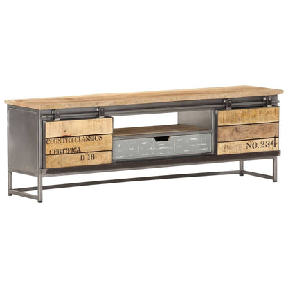 TV Cabinet 120x30x40 cm Solid Mango Wood