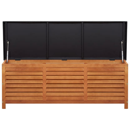 Garden Storage Box 150x50x55 cm Solid Eucalyptus Wood
