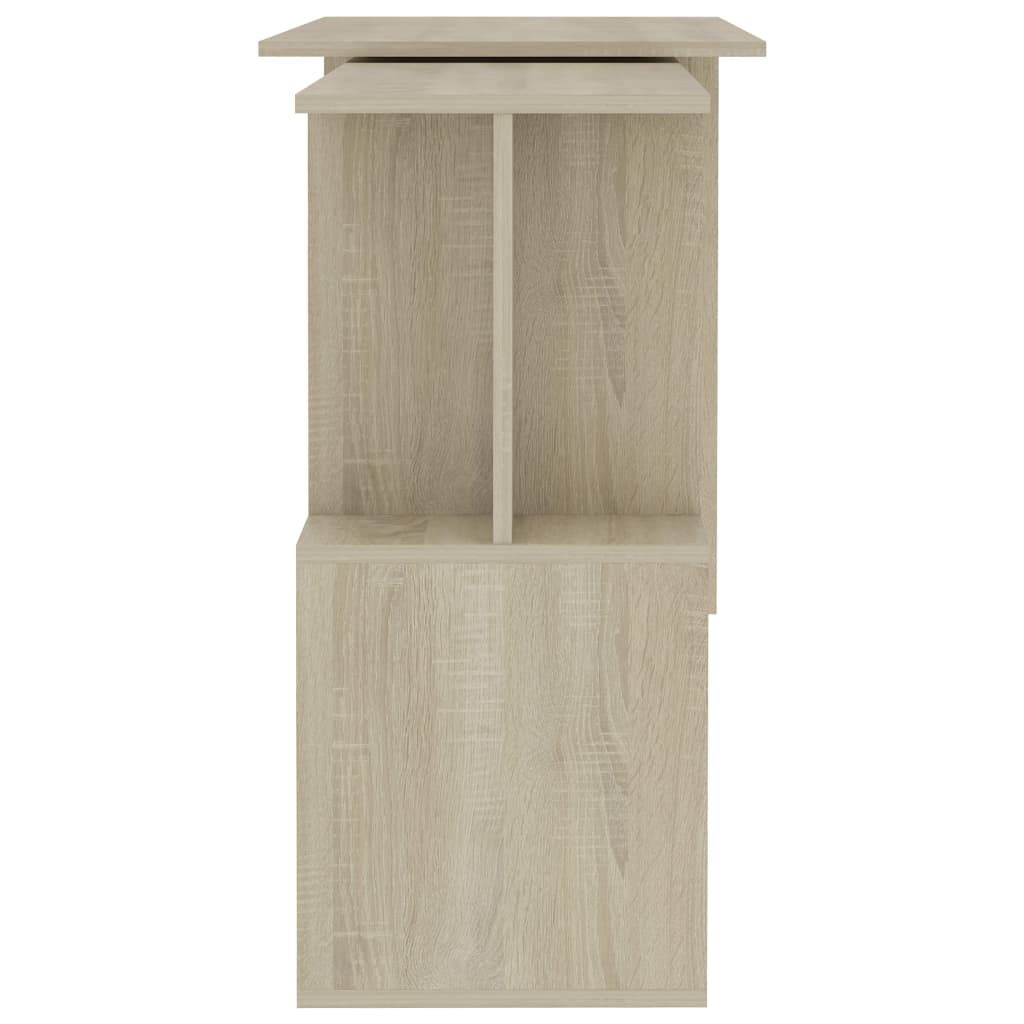 Sonoma Oak Corner Desk 200x50x76 cm - Engineered Wood